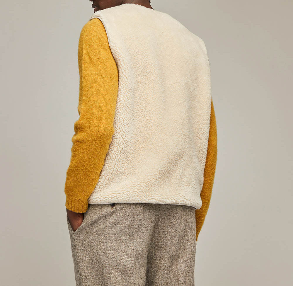 Gilet sans manche Manarola blanc
