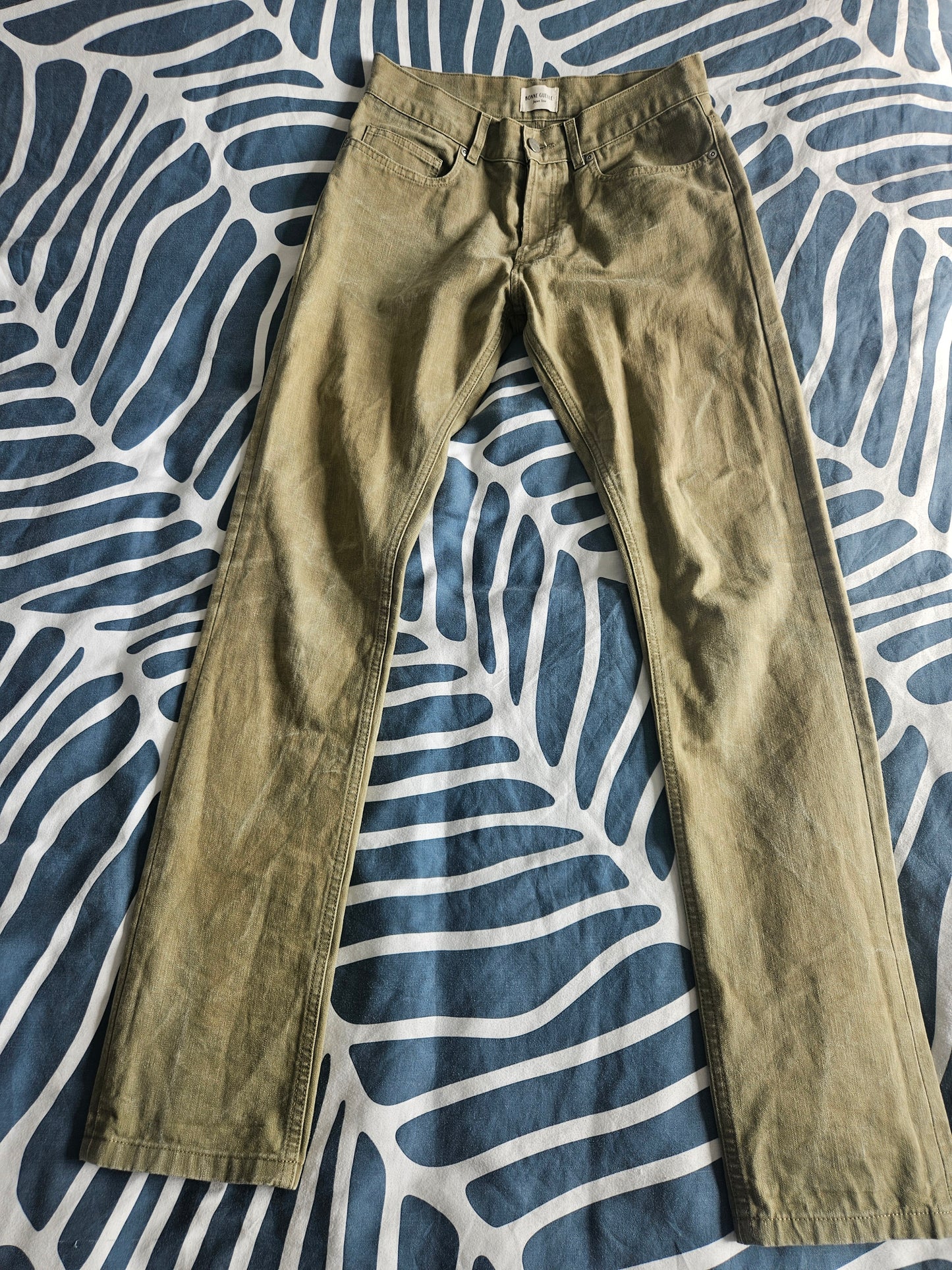 Pantalon canevas olive