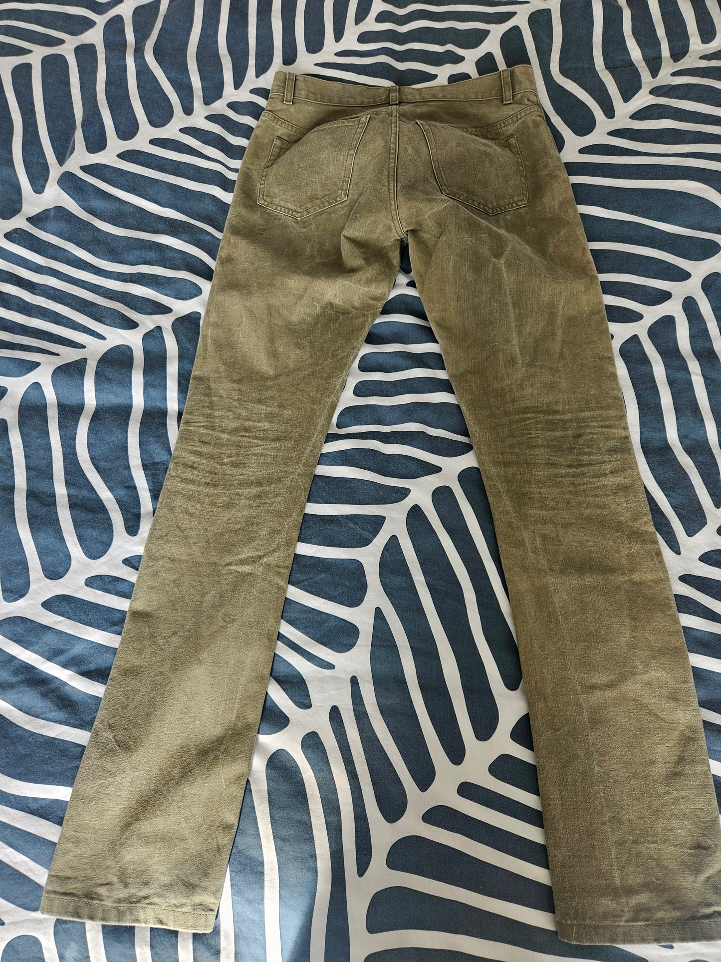 Pantalon canevas olive