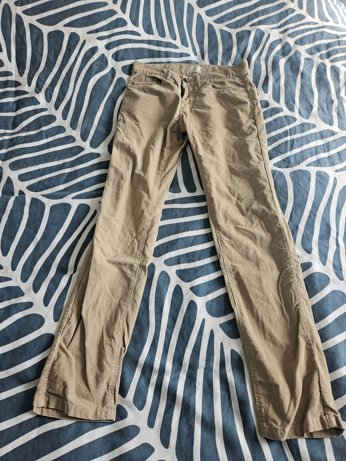 Pantalon velours beige