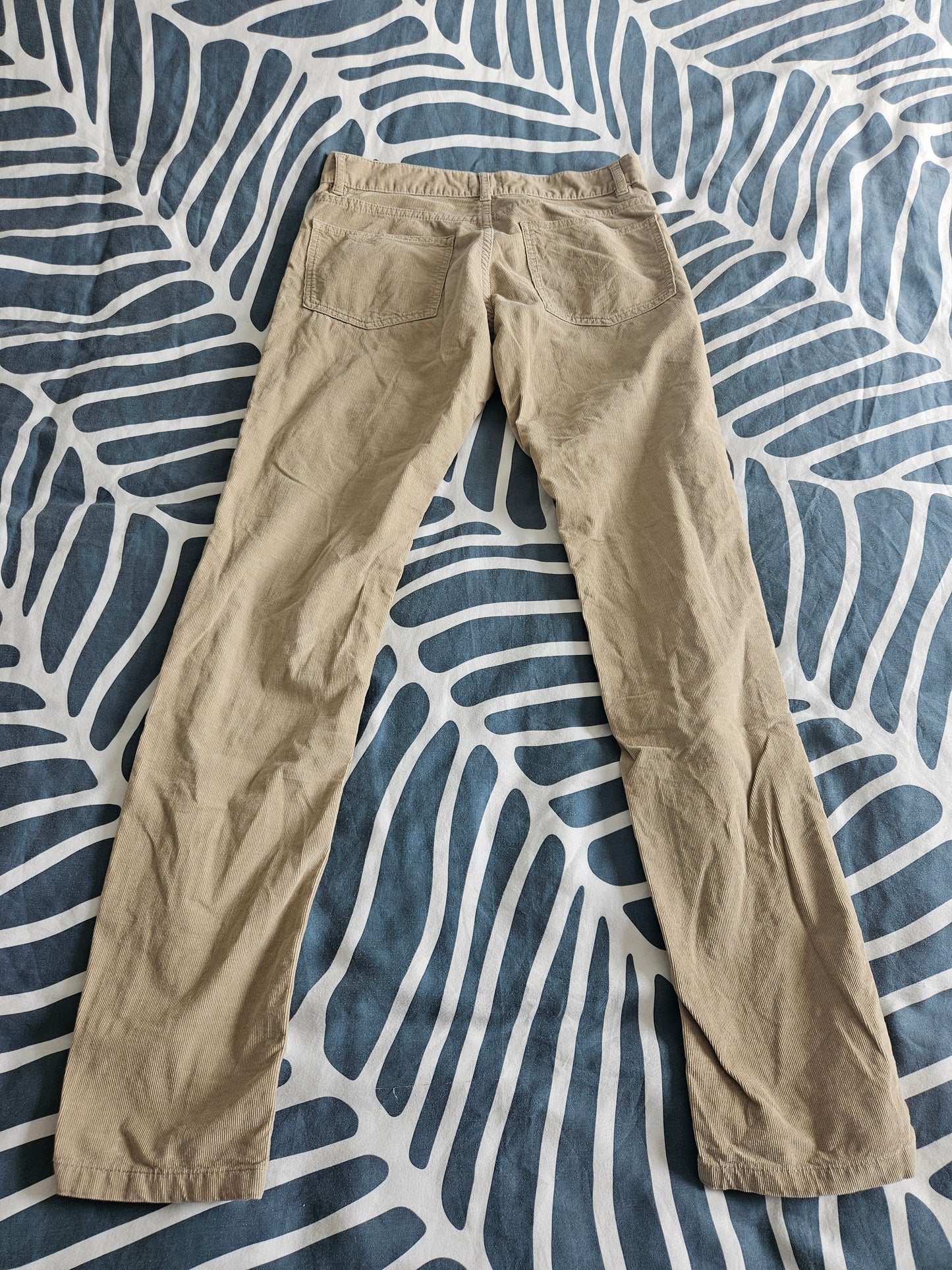 Pantalon velours beige