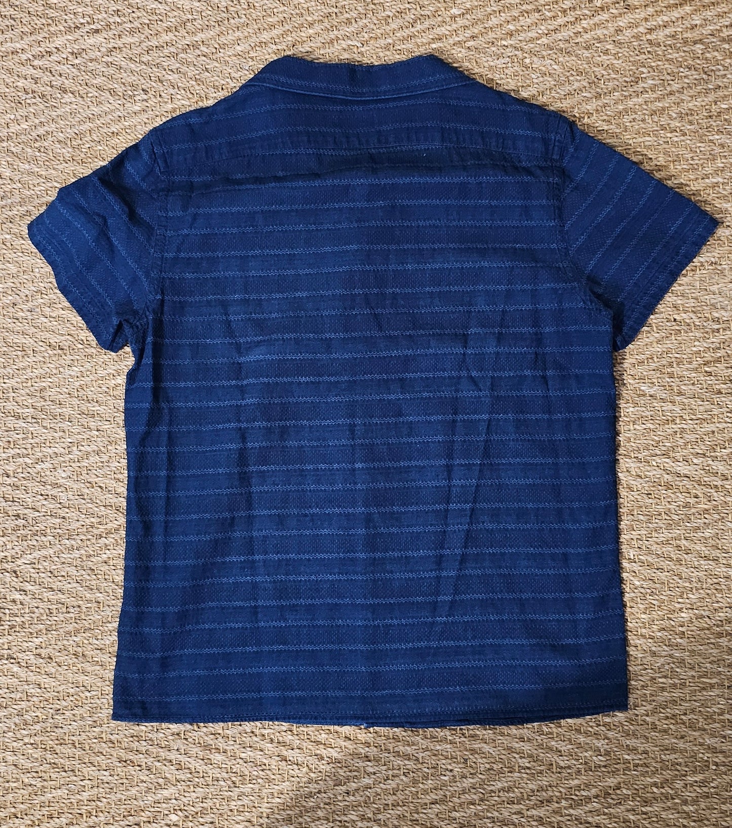 Chemisette Bleue tissu Maruwa