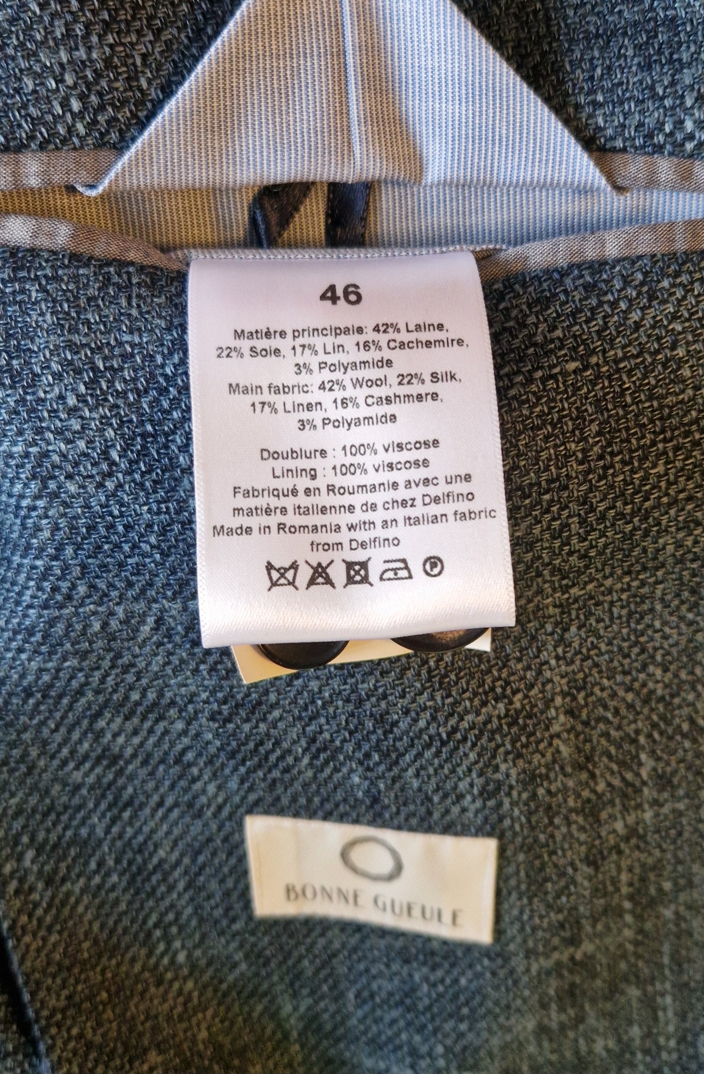 Veste costume