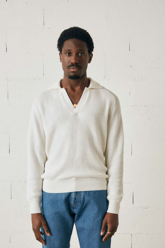 Pull Arezzo blanc