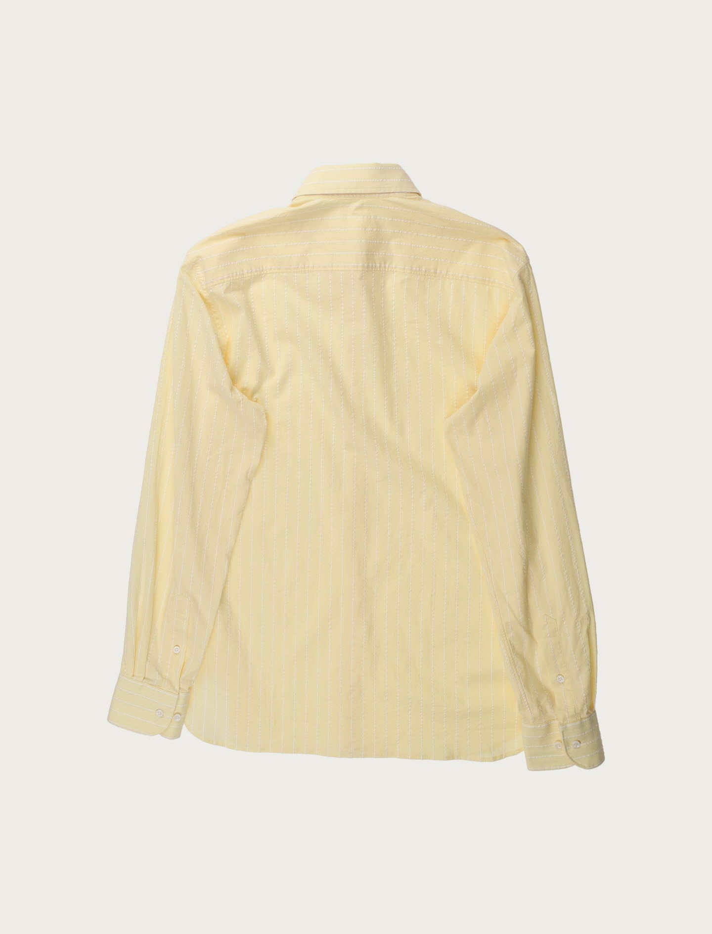 Chemise Volpaia jaune rayée