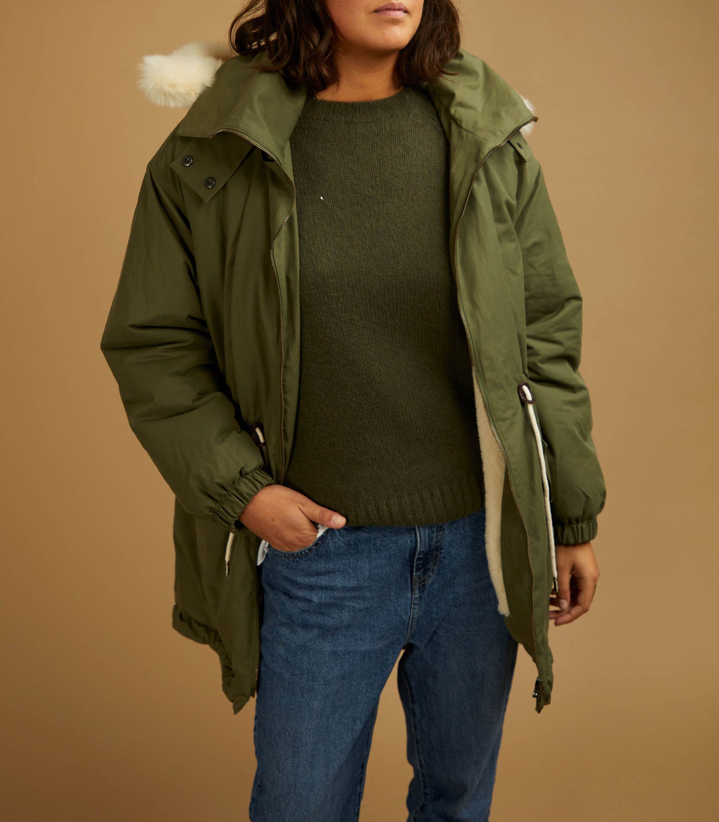 Parka Sesto kaki