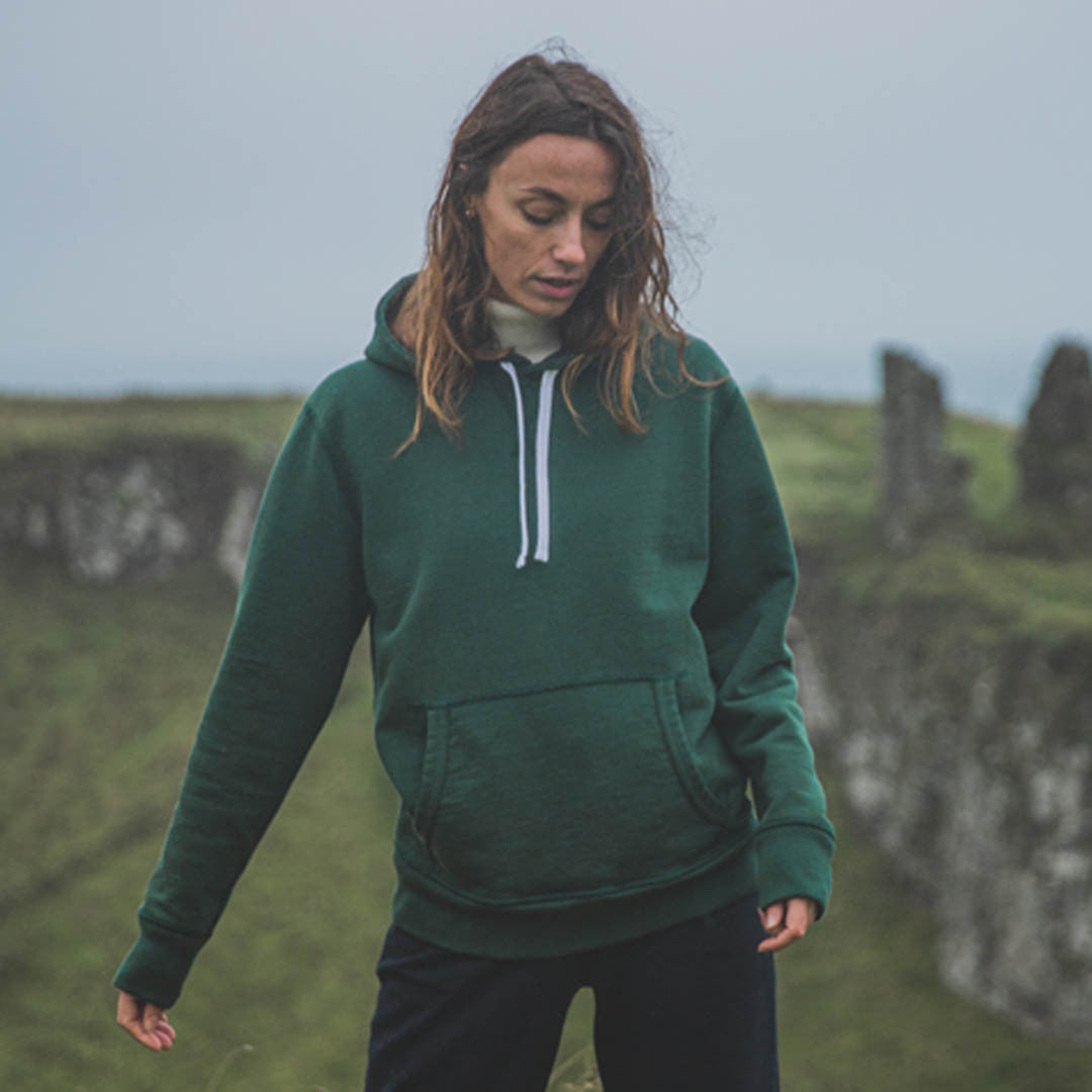 Hoodie Estela vert