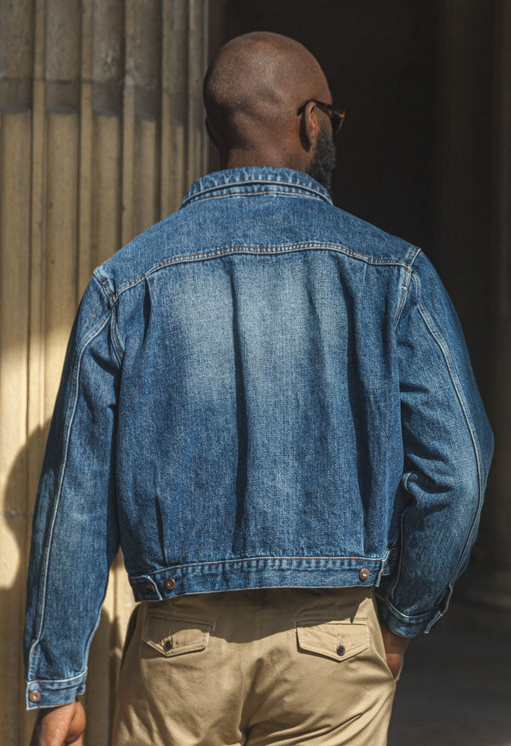 Veste Ibara indigo