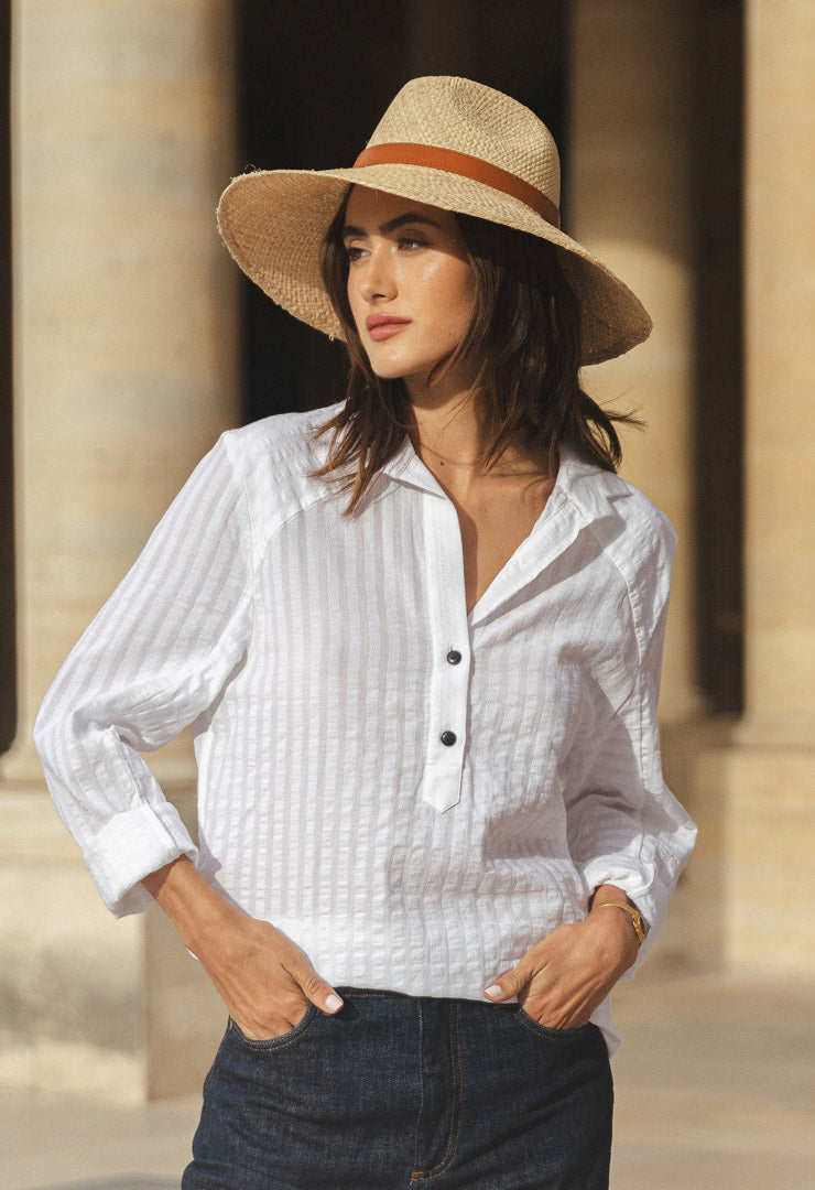 Chemise Lustosa blanche