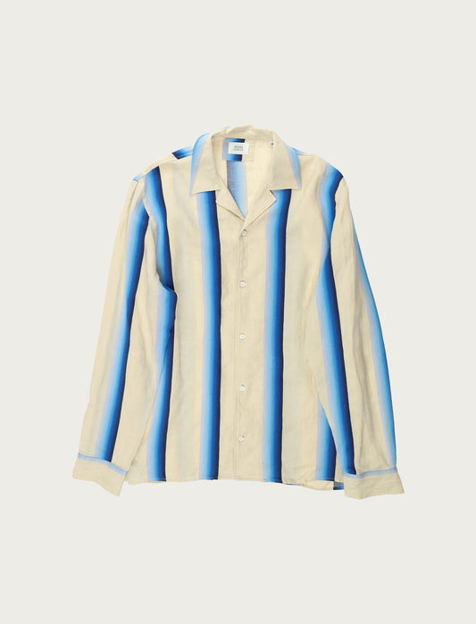 Chemise Guethary rayée bleue