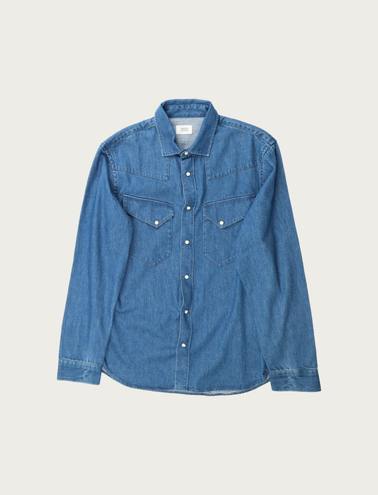 Chemise Camargue bleu