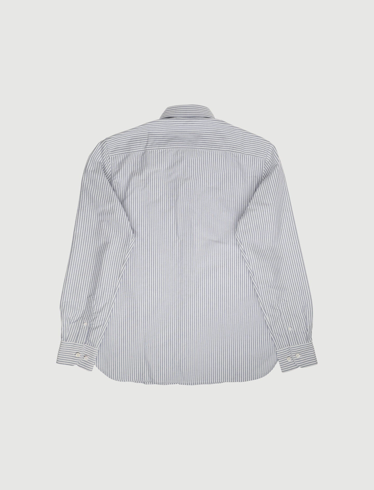 Chemise Volpaia blanche-rayee-bleue