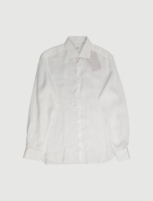 Chemise Volpaia blanche en lin