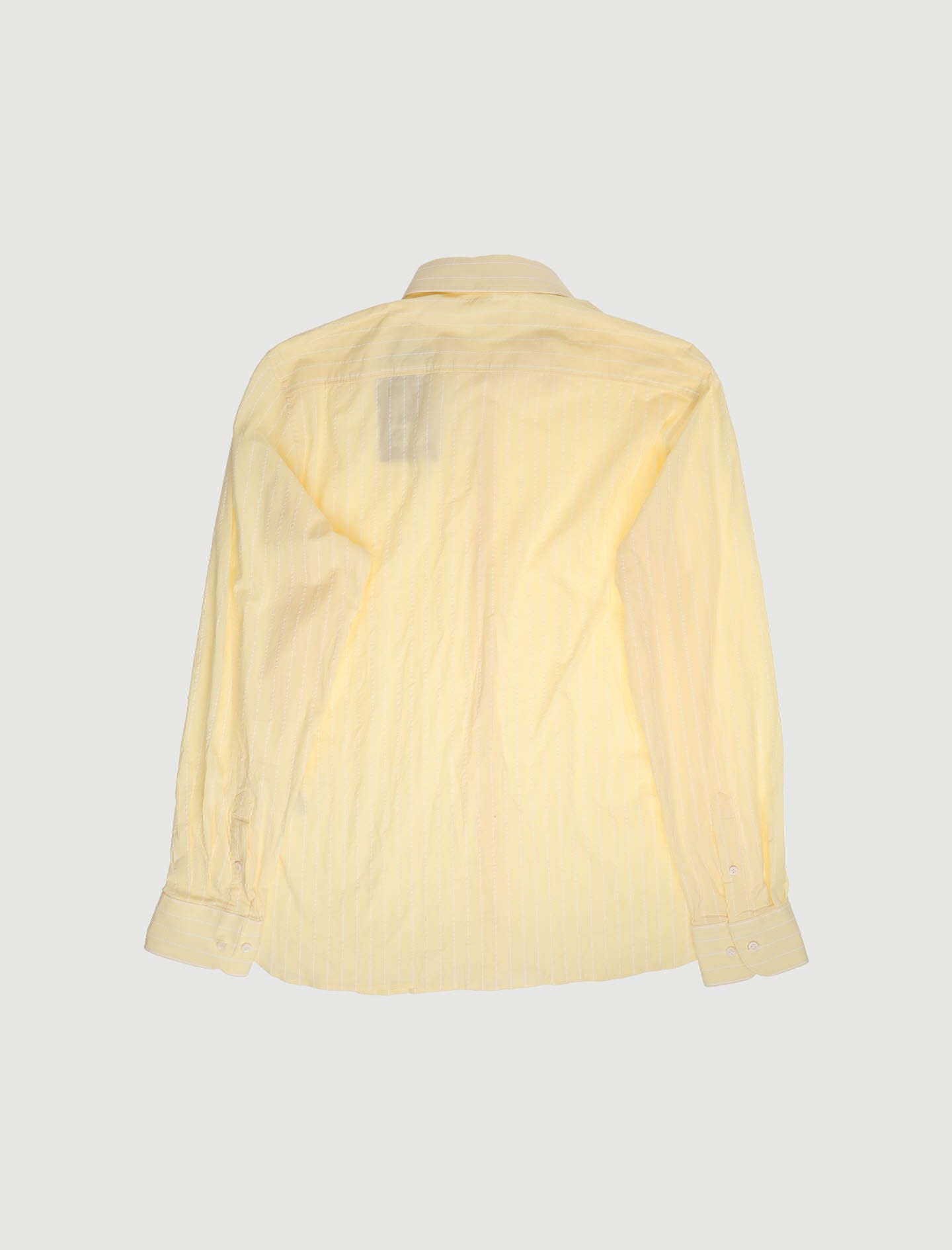 Chemise Volpaia jaune rayée