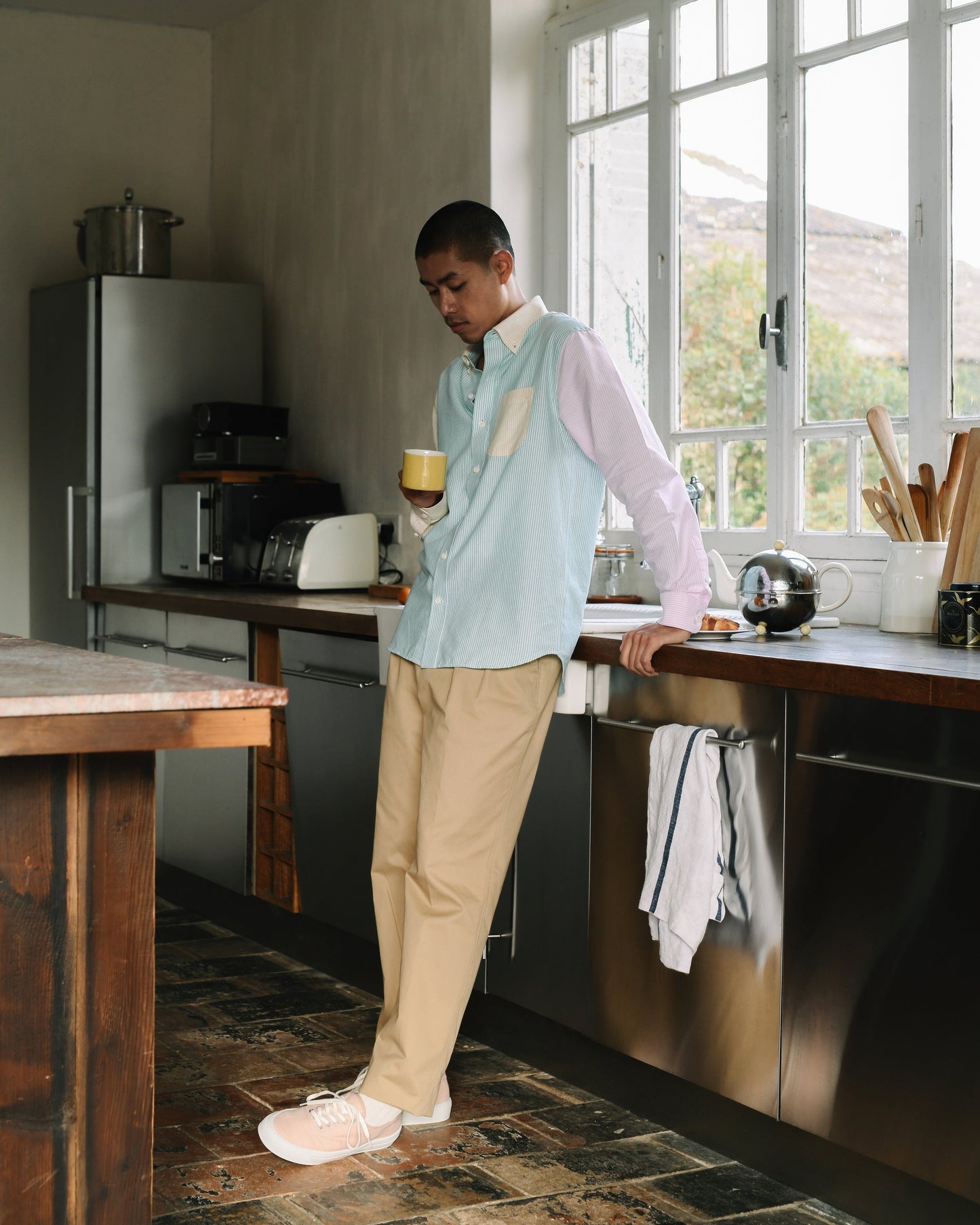 Pantalon Baltimore beige