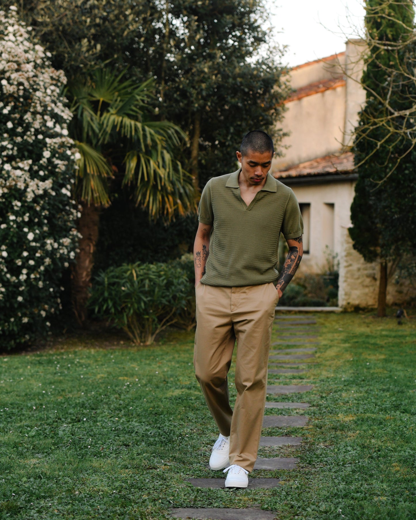 Polo Numana olive