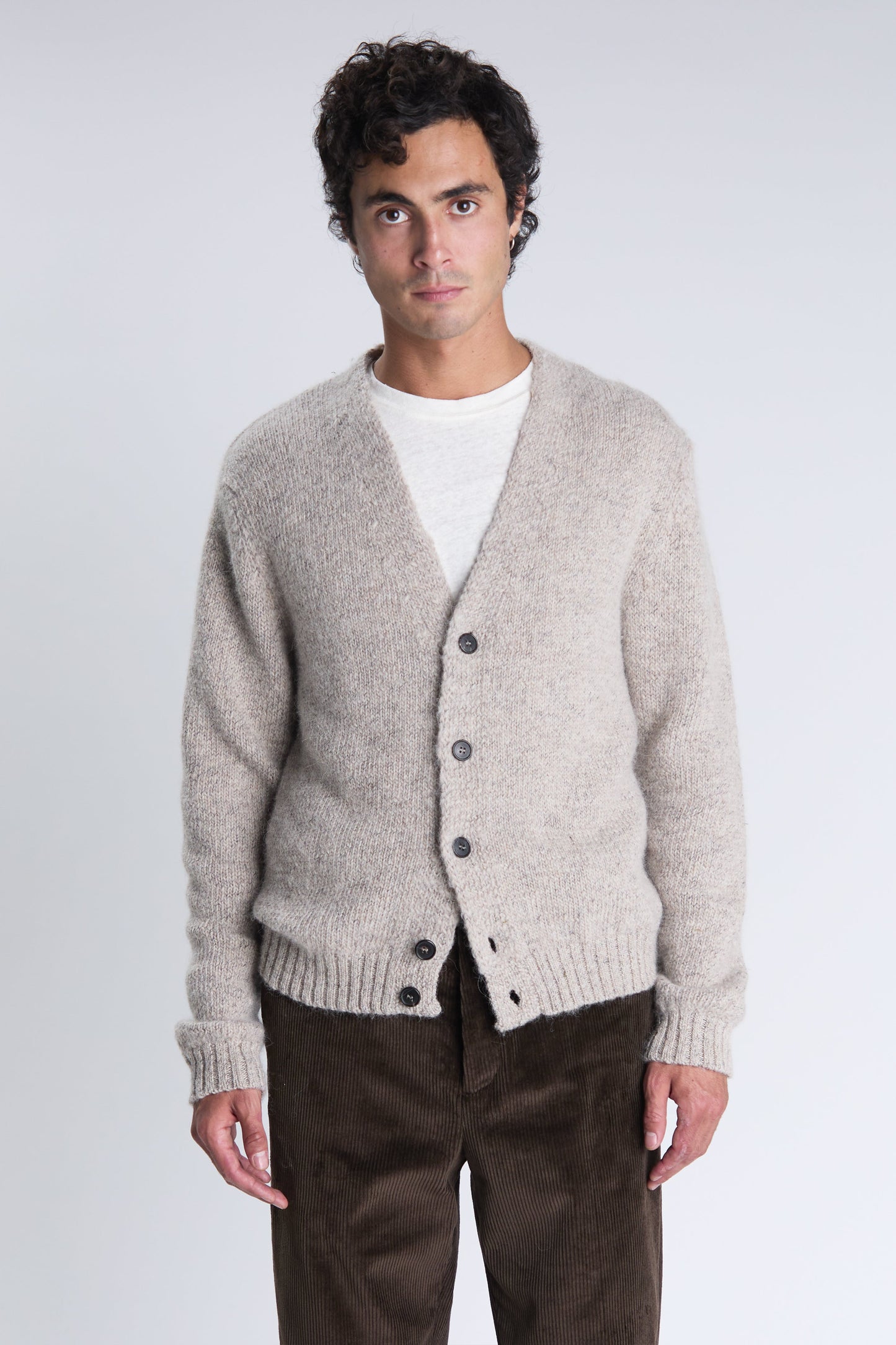 Cardigan Salvini grège