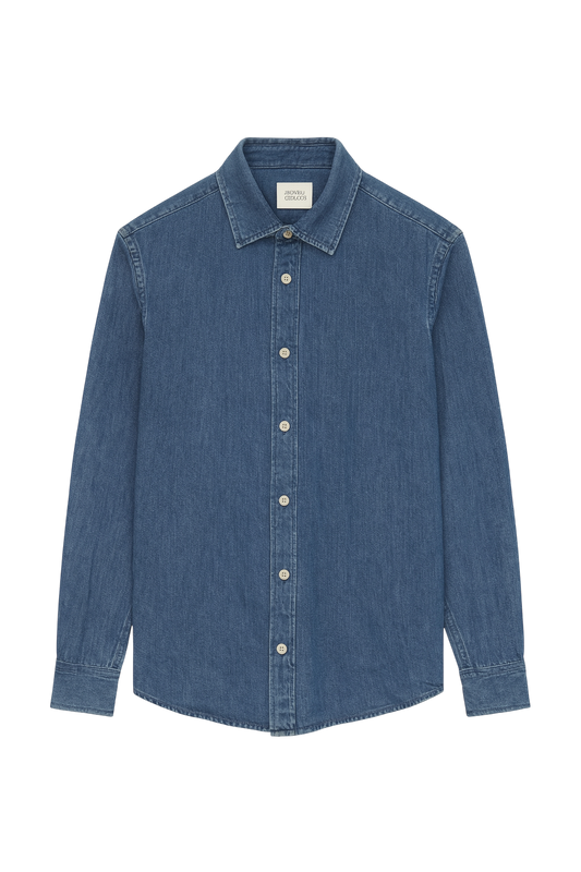 Chemise Manzo indigo