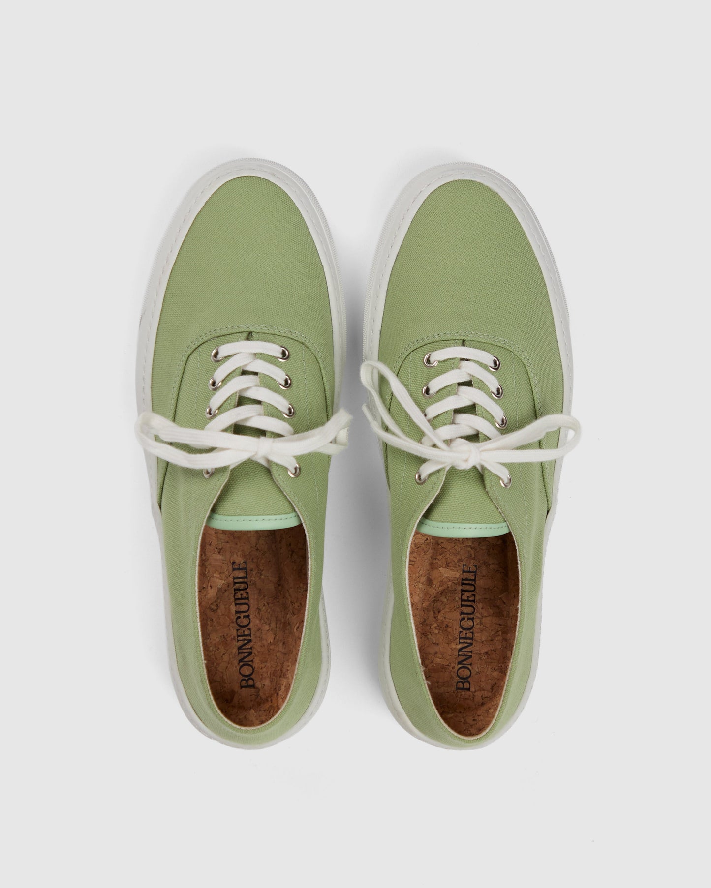 Sneakers Nazare vert pastel
