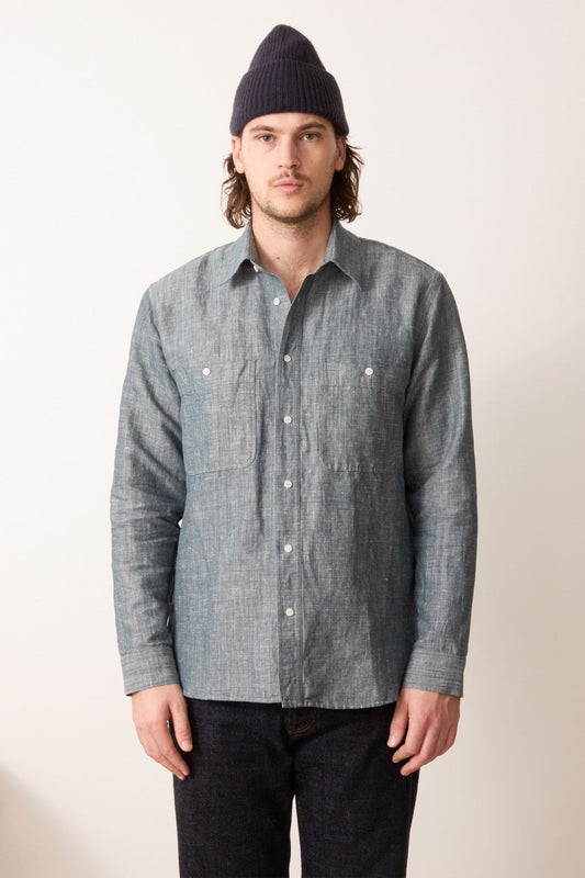 Chemise BG10 bleue