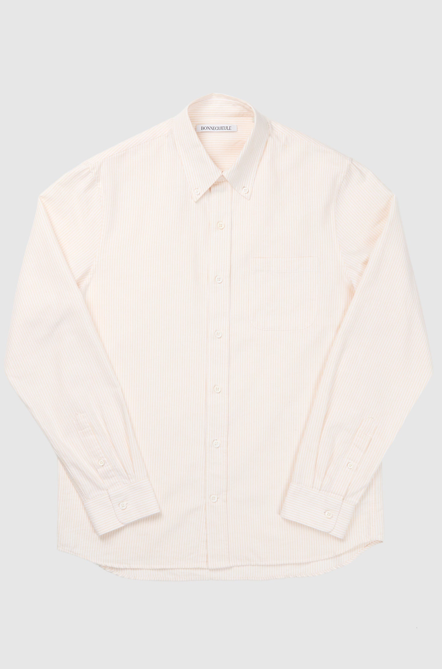 Chemise Calvi jaune et blanc