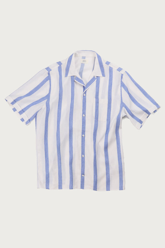 Chemise Bidart blanc et bleu