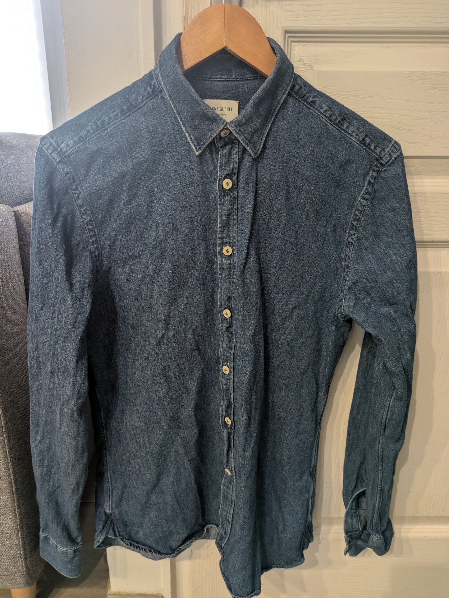 Chemise Manzo indigo