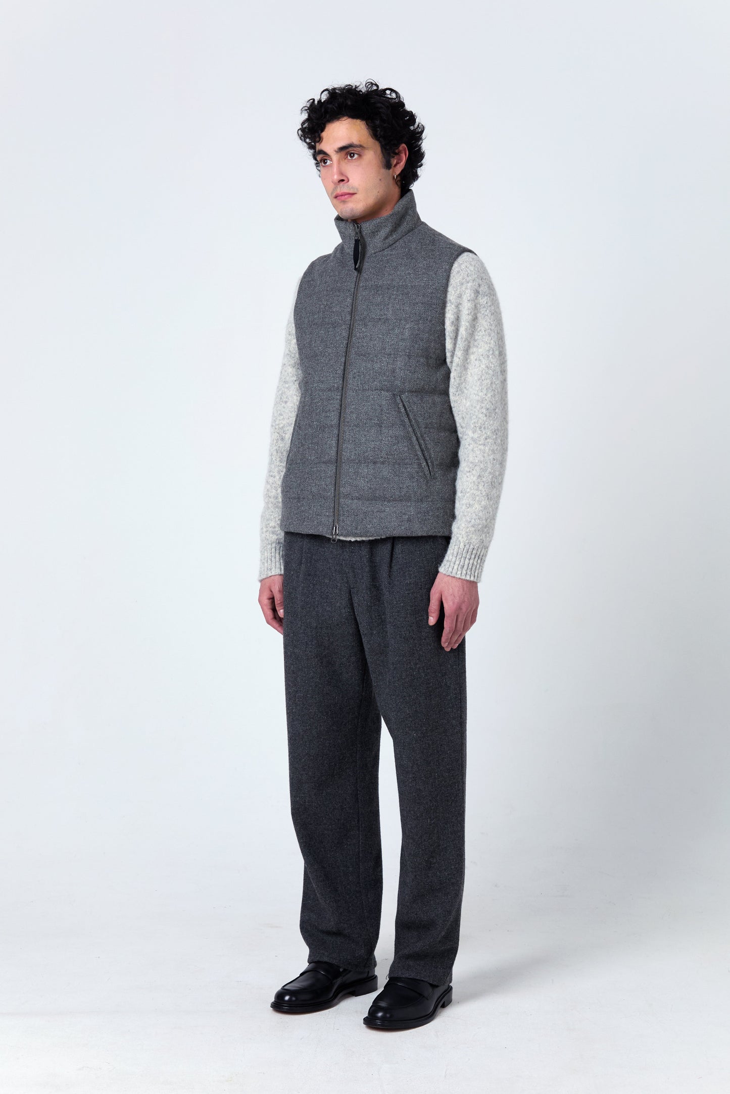 Gilet sans manches Kielce gris