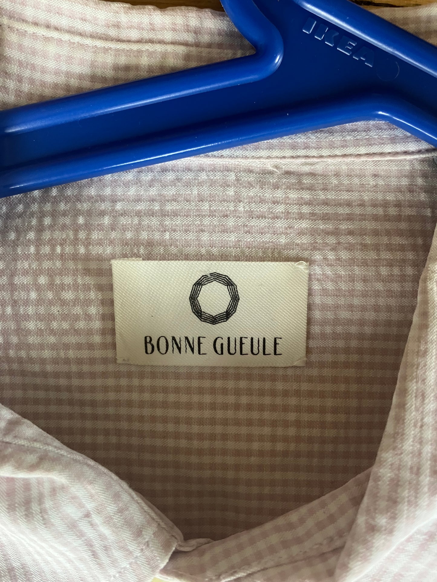 Chemise seersucker Emanuel Lang