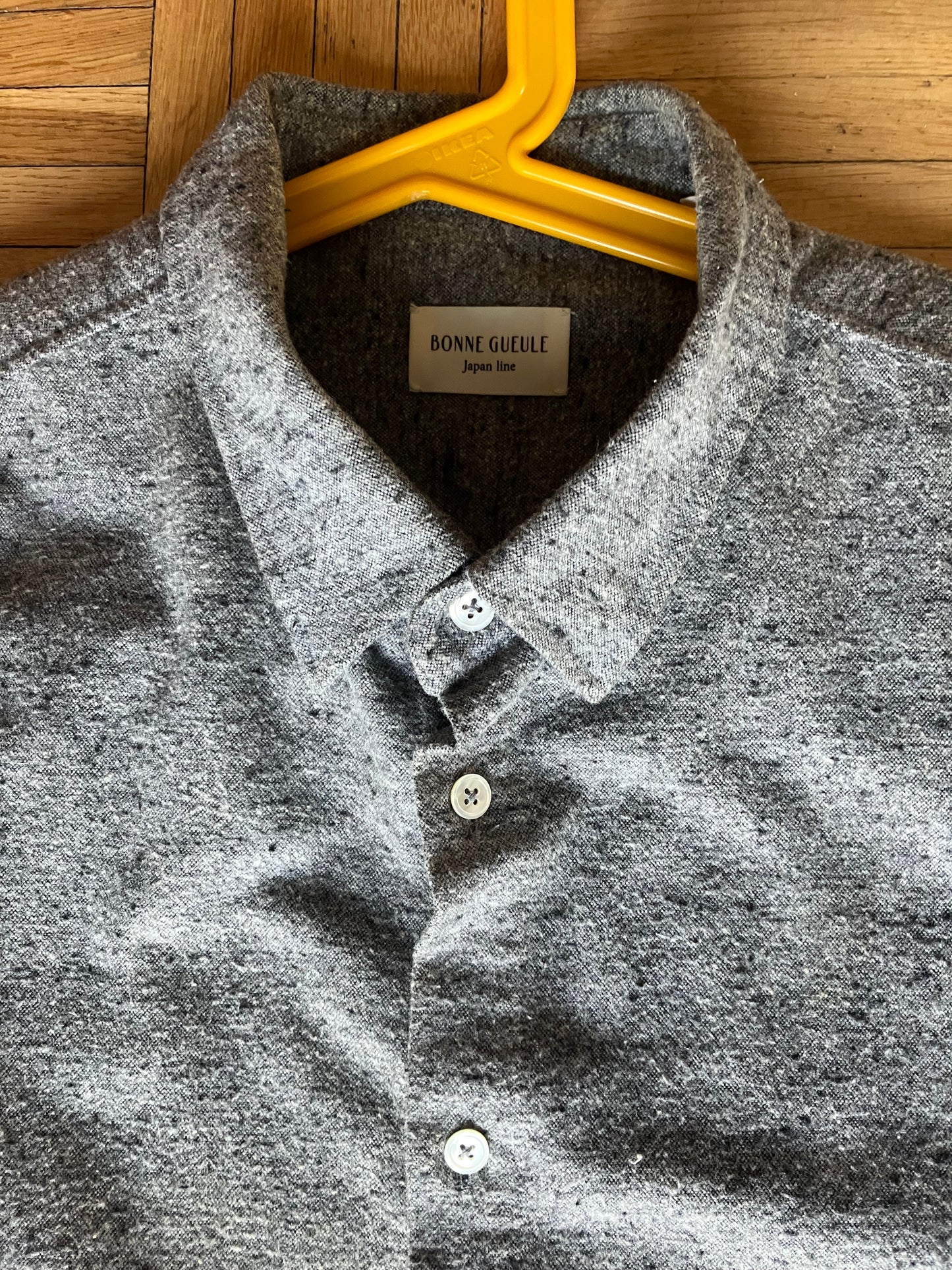 Sur chemise gris chiné Japan Line