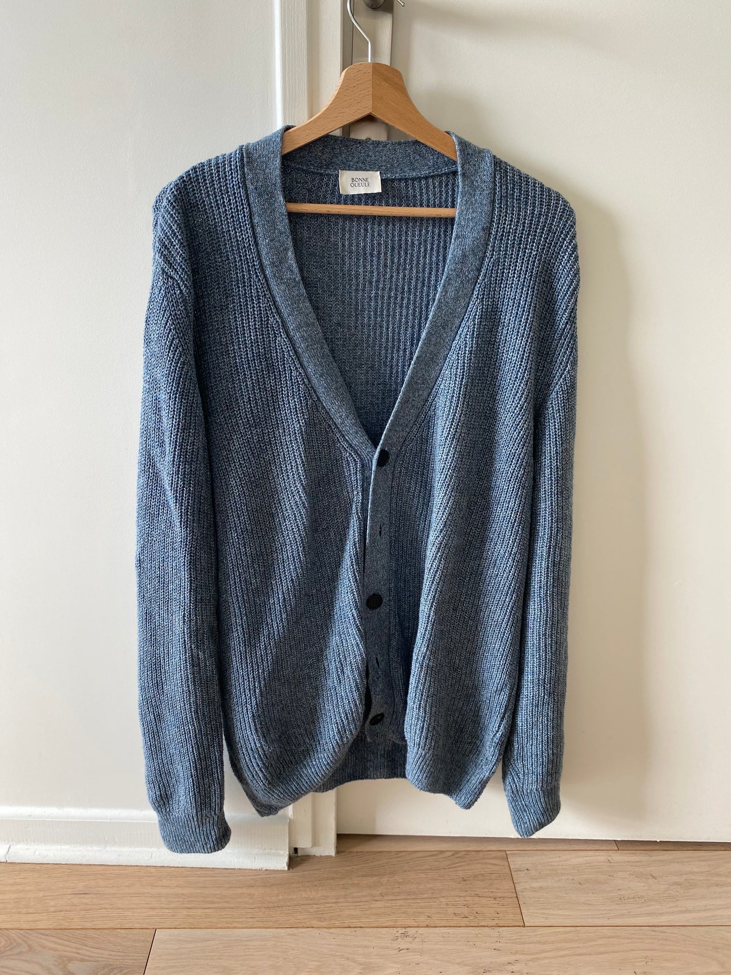Cardigan Como bleu orage