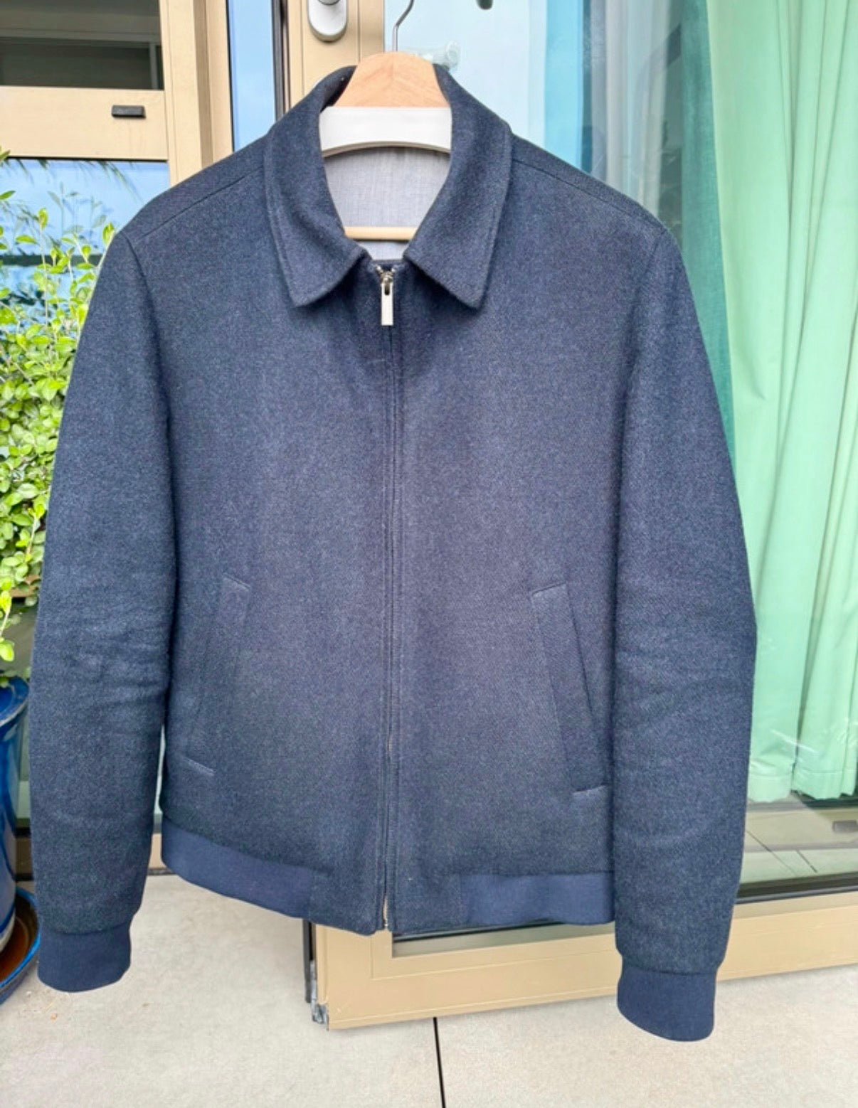 Blouson navy en laine artisanale Jules tournier (et en Polartec Alpha !)