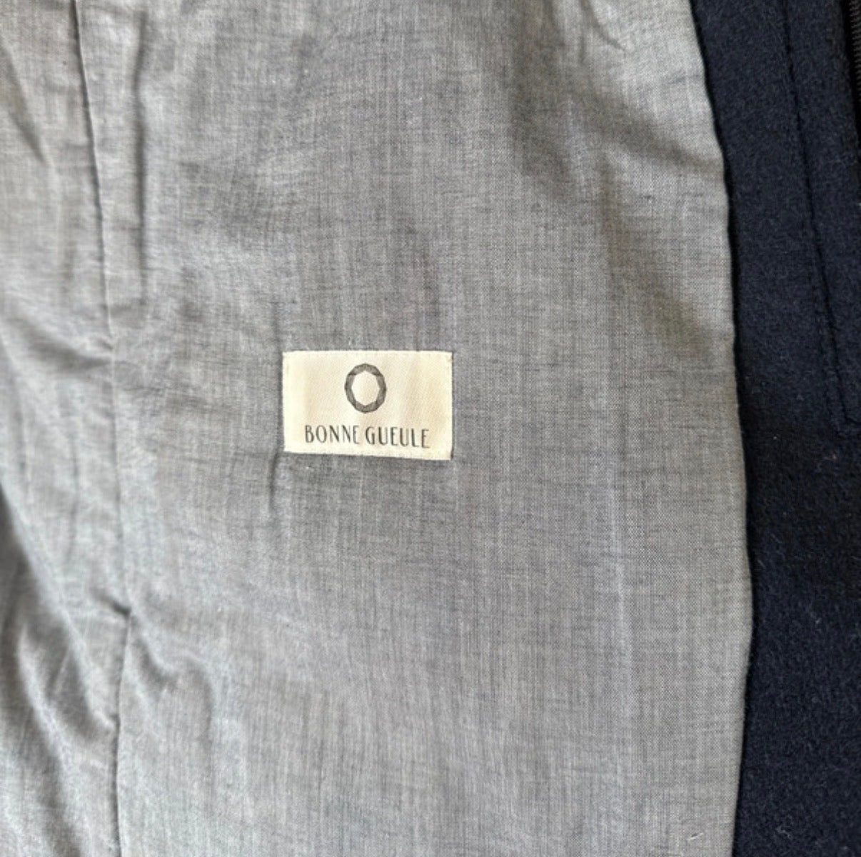 Blouson navy en laine artisanale Jules tournier (et en Polartec Alpha !)