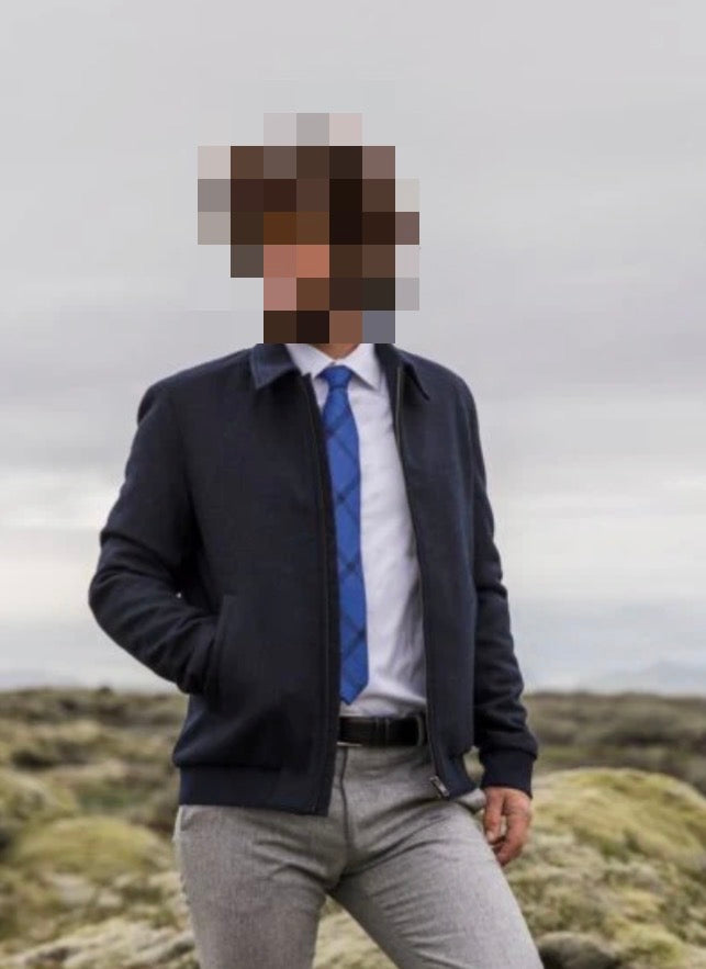 Blouson navy en laine artisanale Jules tournier (et en Polartec Alpha !)