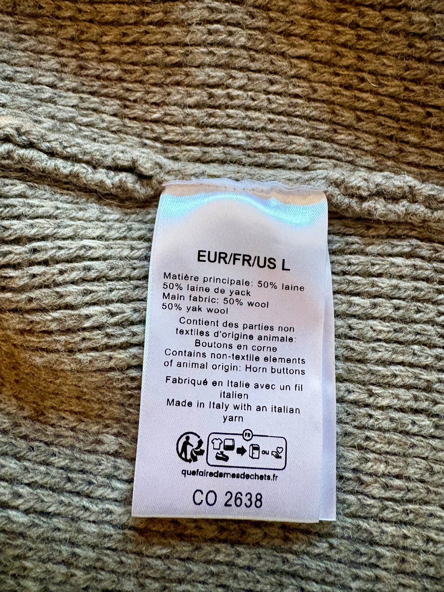 Cardigan Paulin taupe