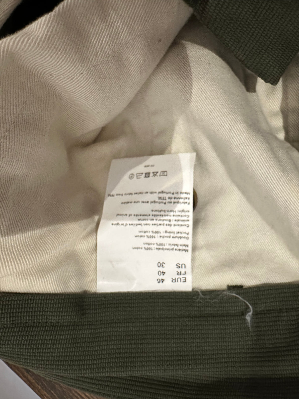 Pantalon Princeton vert