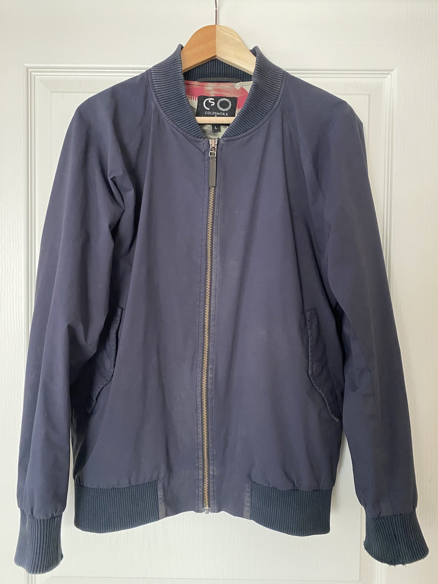 Bomber coupe-vent et déperlant bleu marine