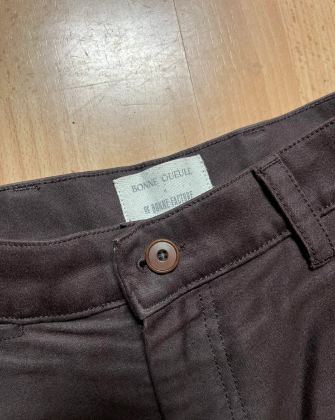 Pantalon Amarin marron