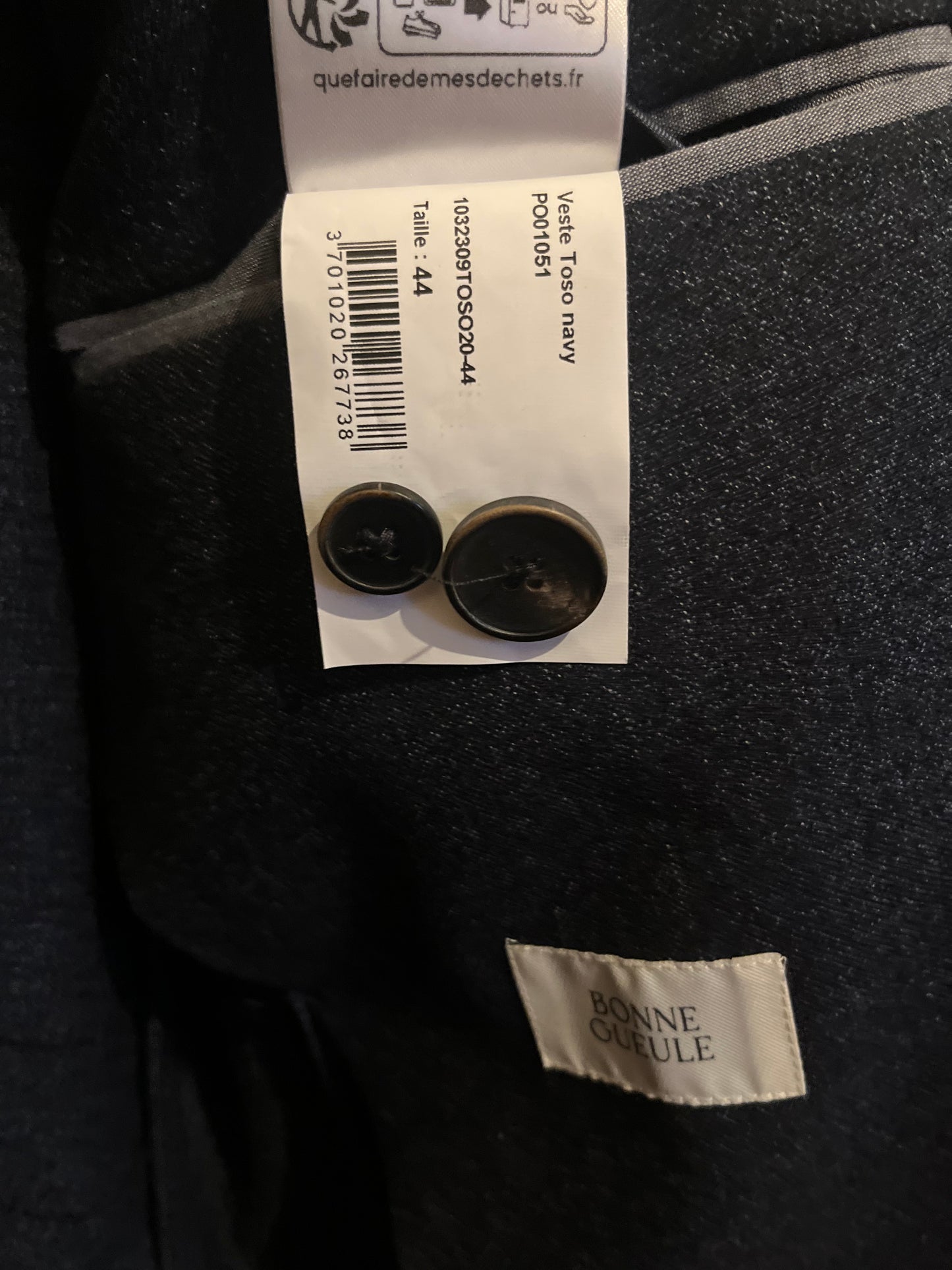 Veste Toso navy