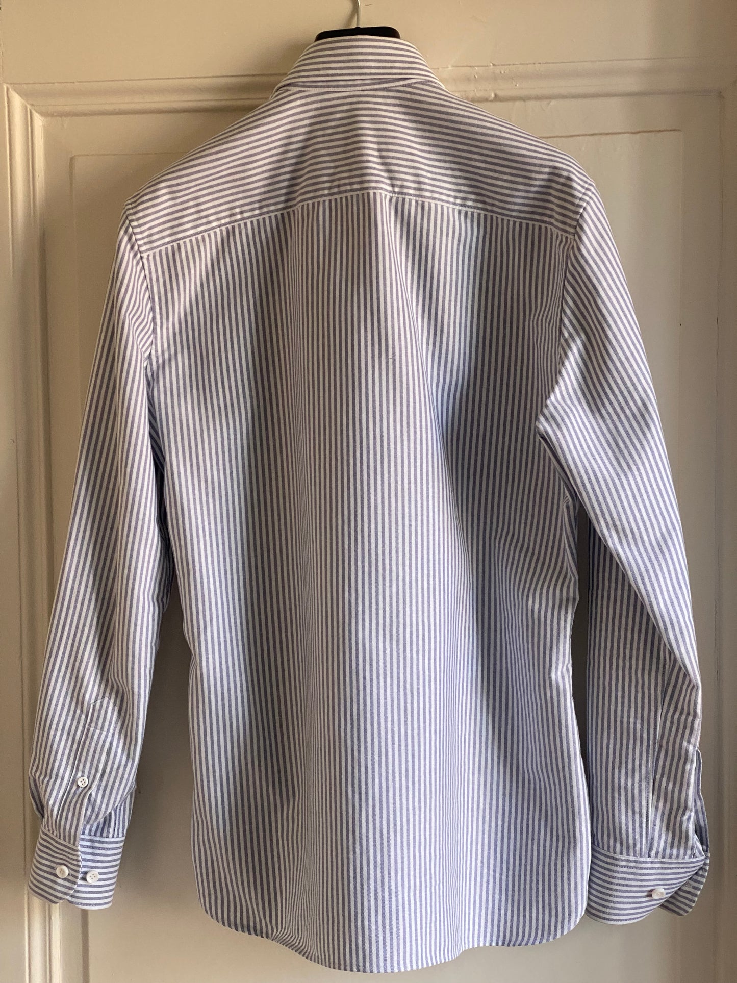 Chemise Volpaia Blanche rayée-Bleue