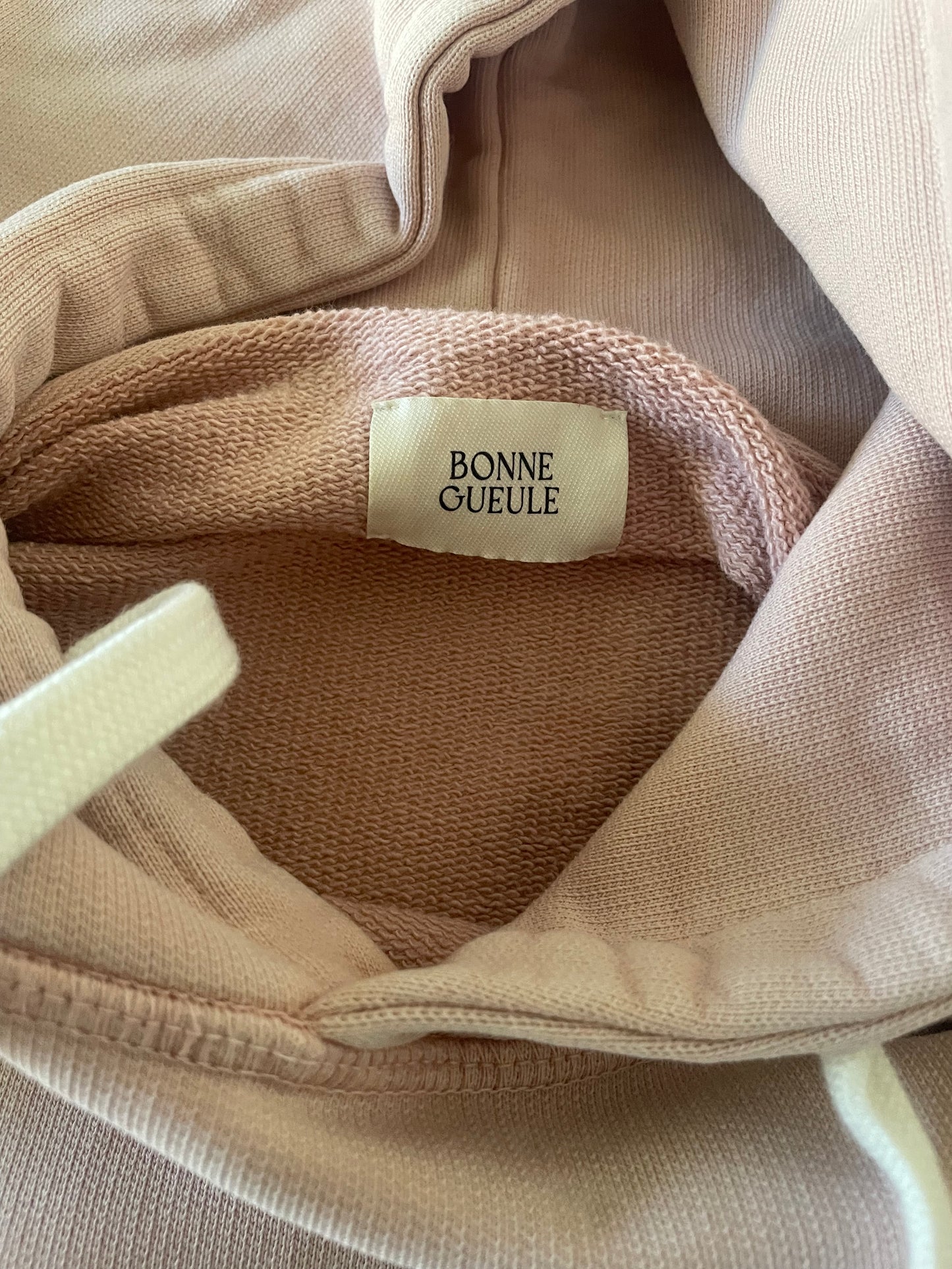 Hoodie Soajo rose pâle