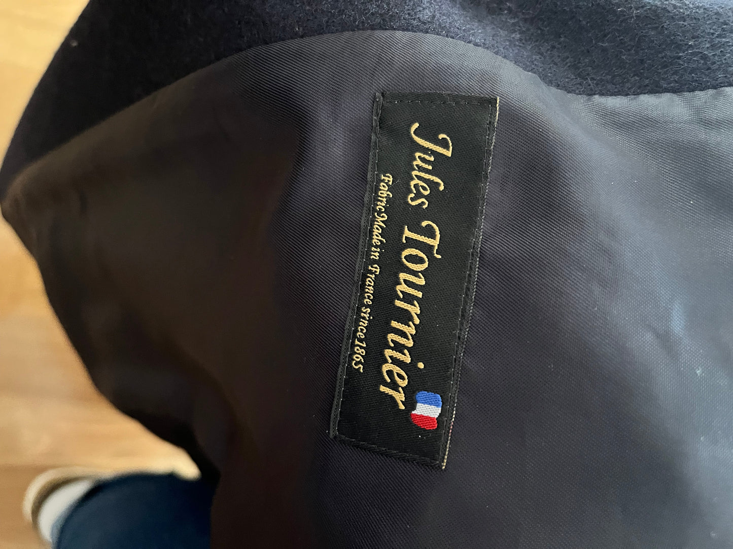 Manteau Leon bleu