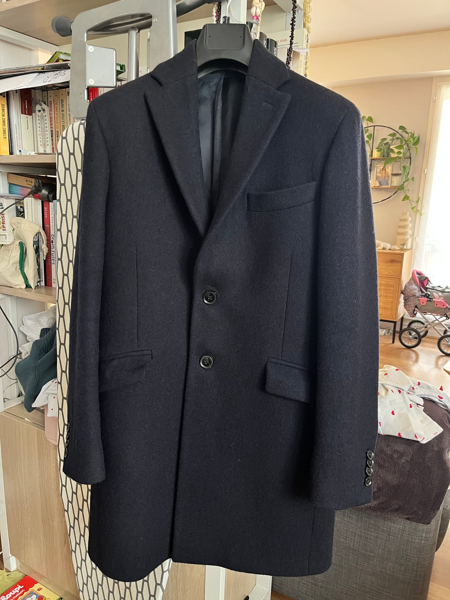 Manteau Leon bleu
