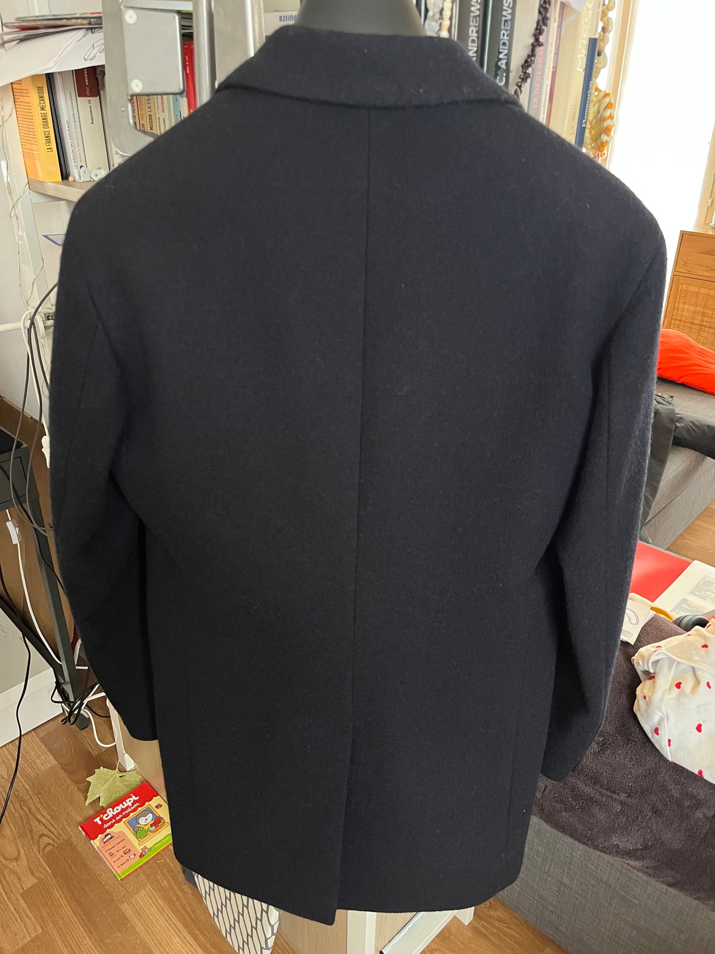 Manteau Leon bleu