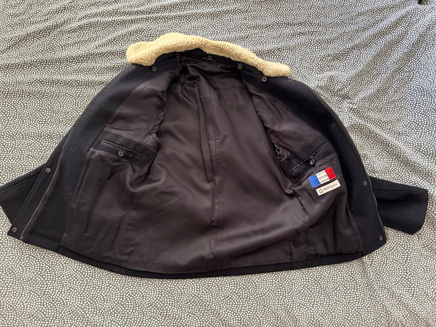 Blouson Bonnegueule x Jules Tournier col mouton