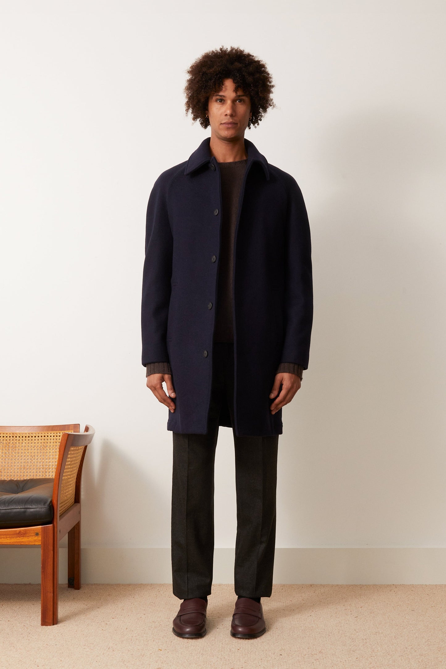 Manteau Bolsano marine