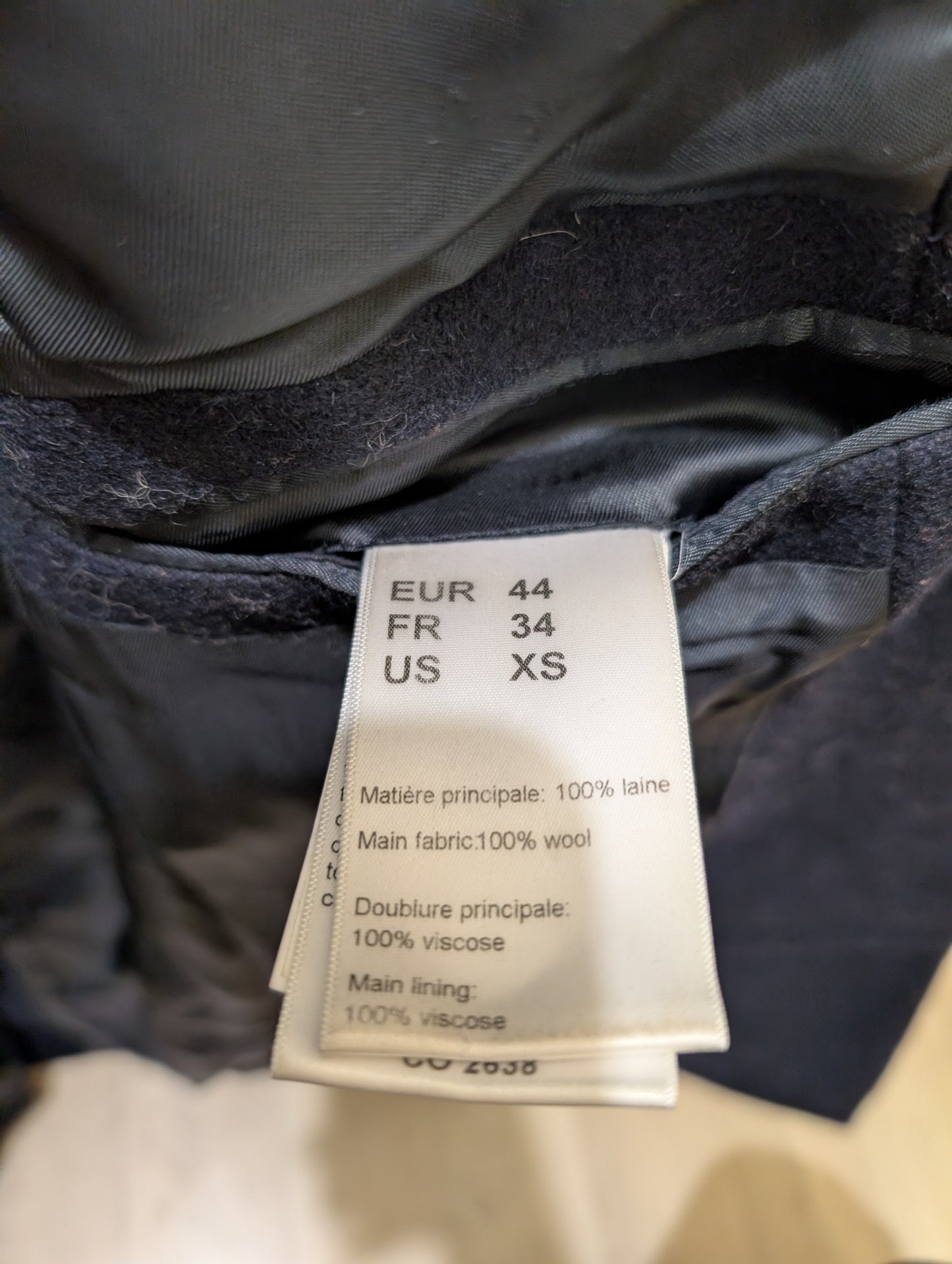 Manteau Salvis marine