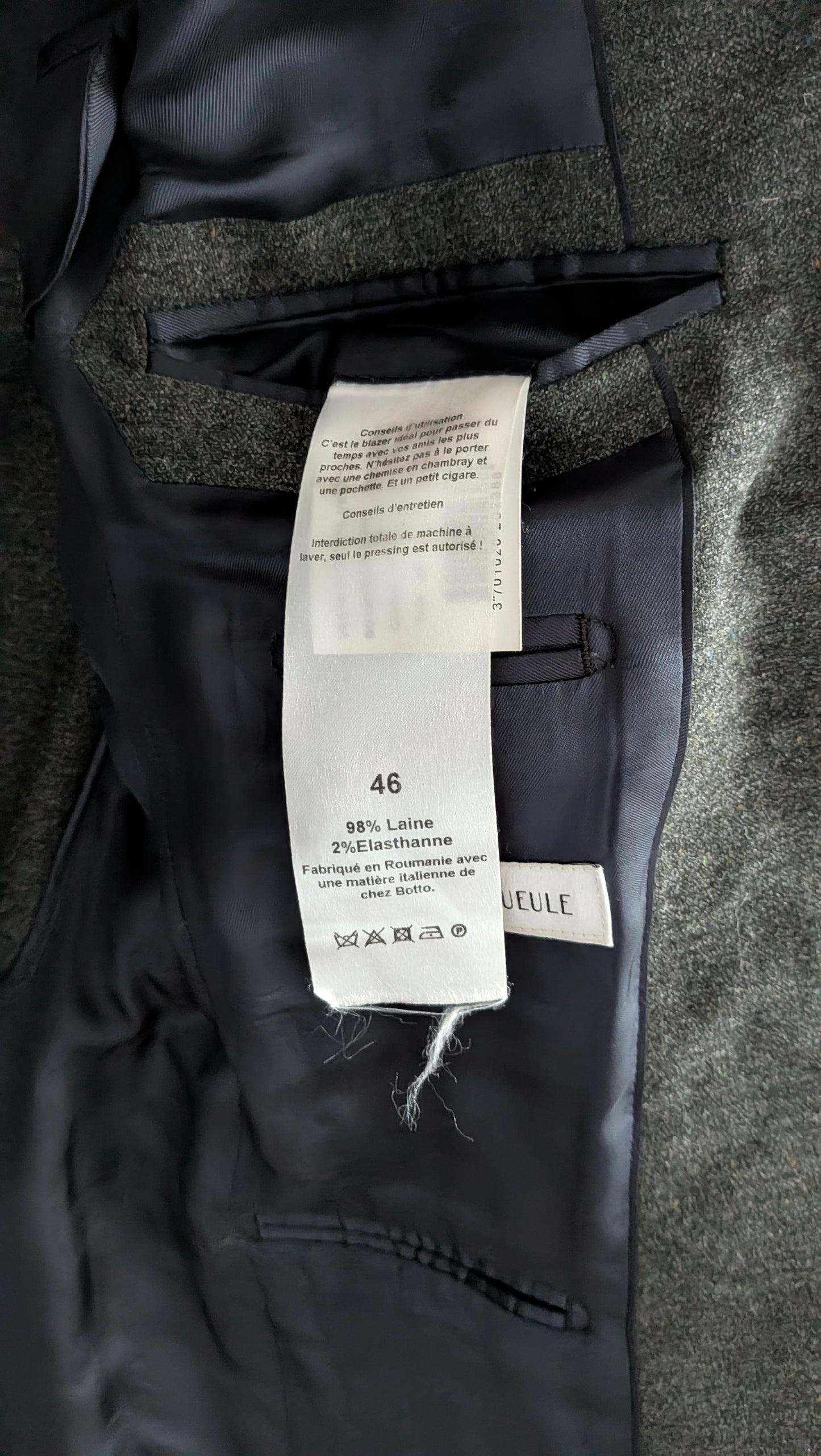 Veste Donnegal Vert
