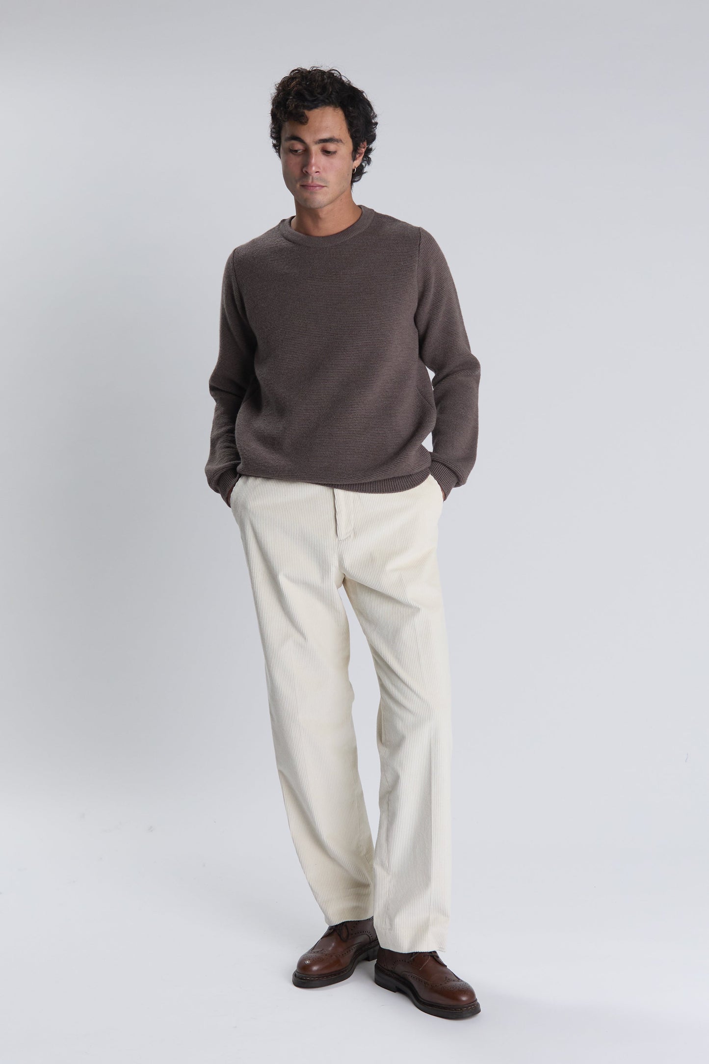 Pantalon Belleville écru