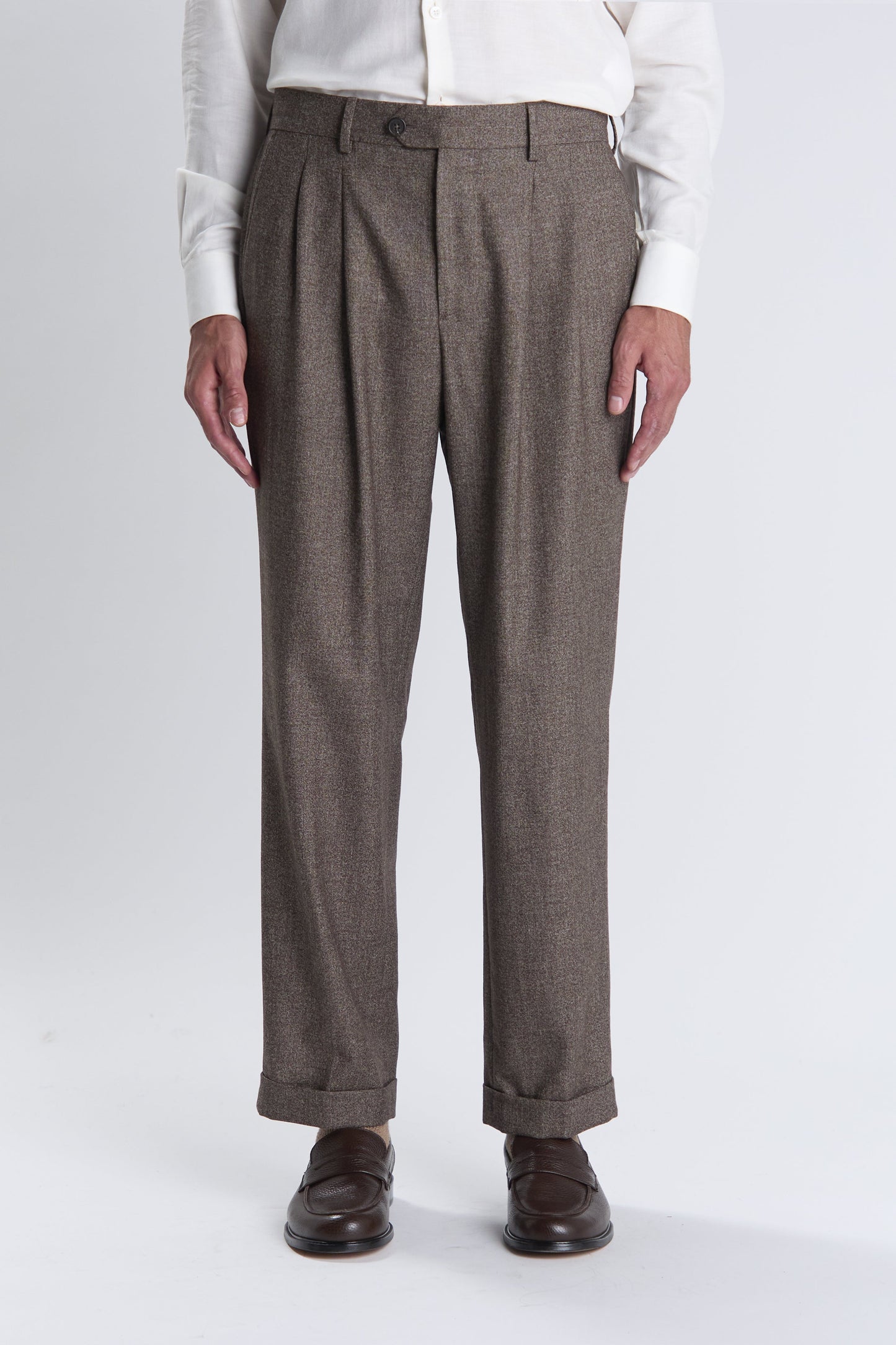 Pantalon Bergame taupe
